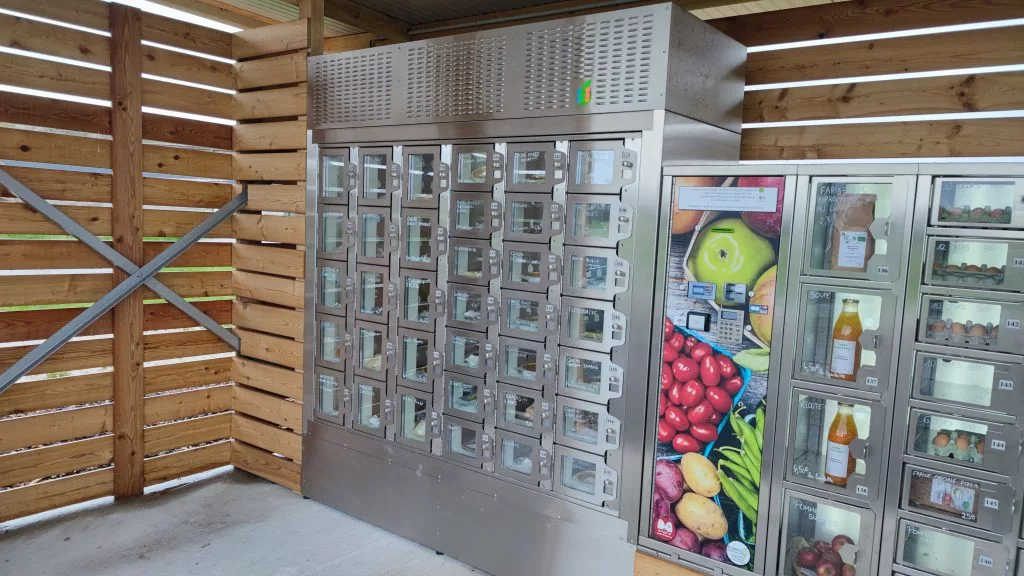 Fournisseur de distributeurs automatiques alimentaires à casiers