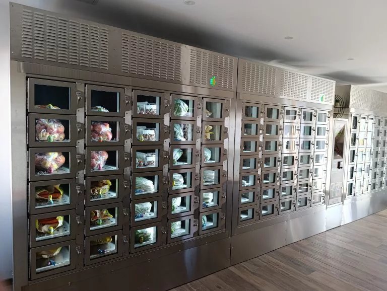 Distributeur légumes