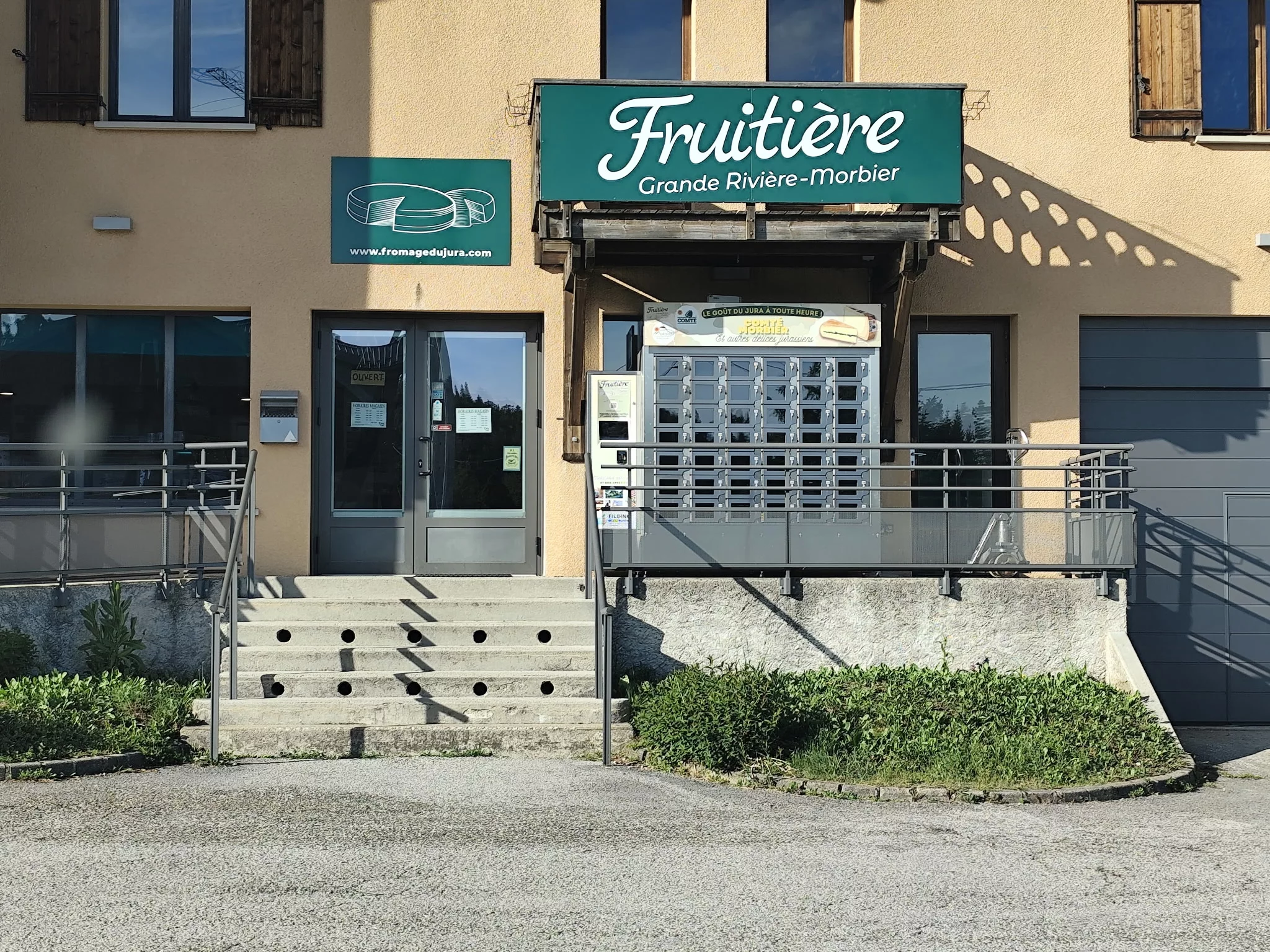 Distributeur de fromages de Morbier
