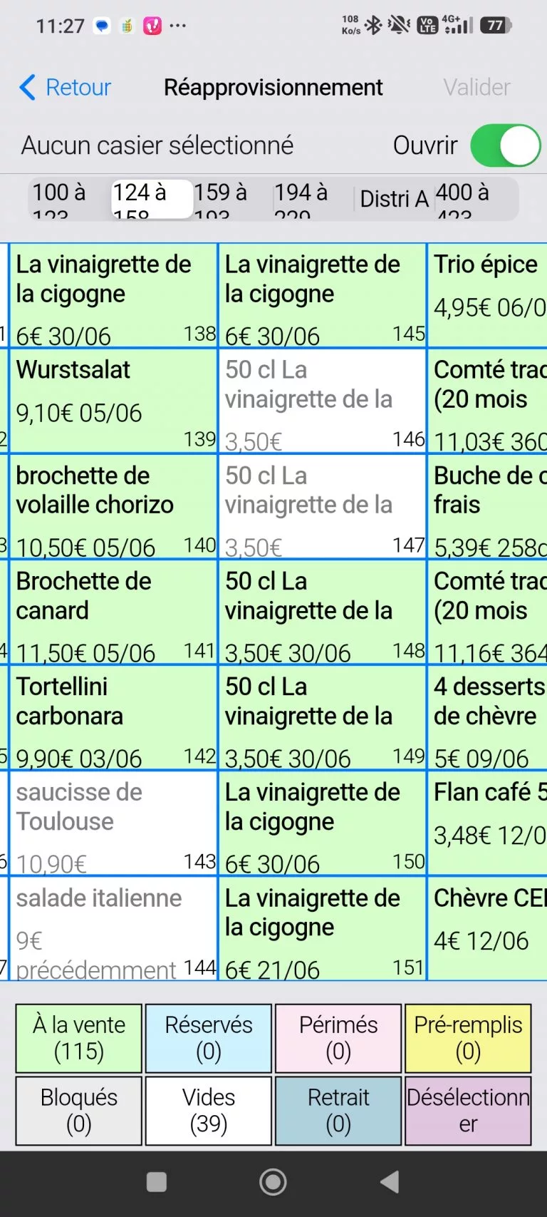 Ecran appli V4