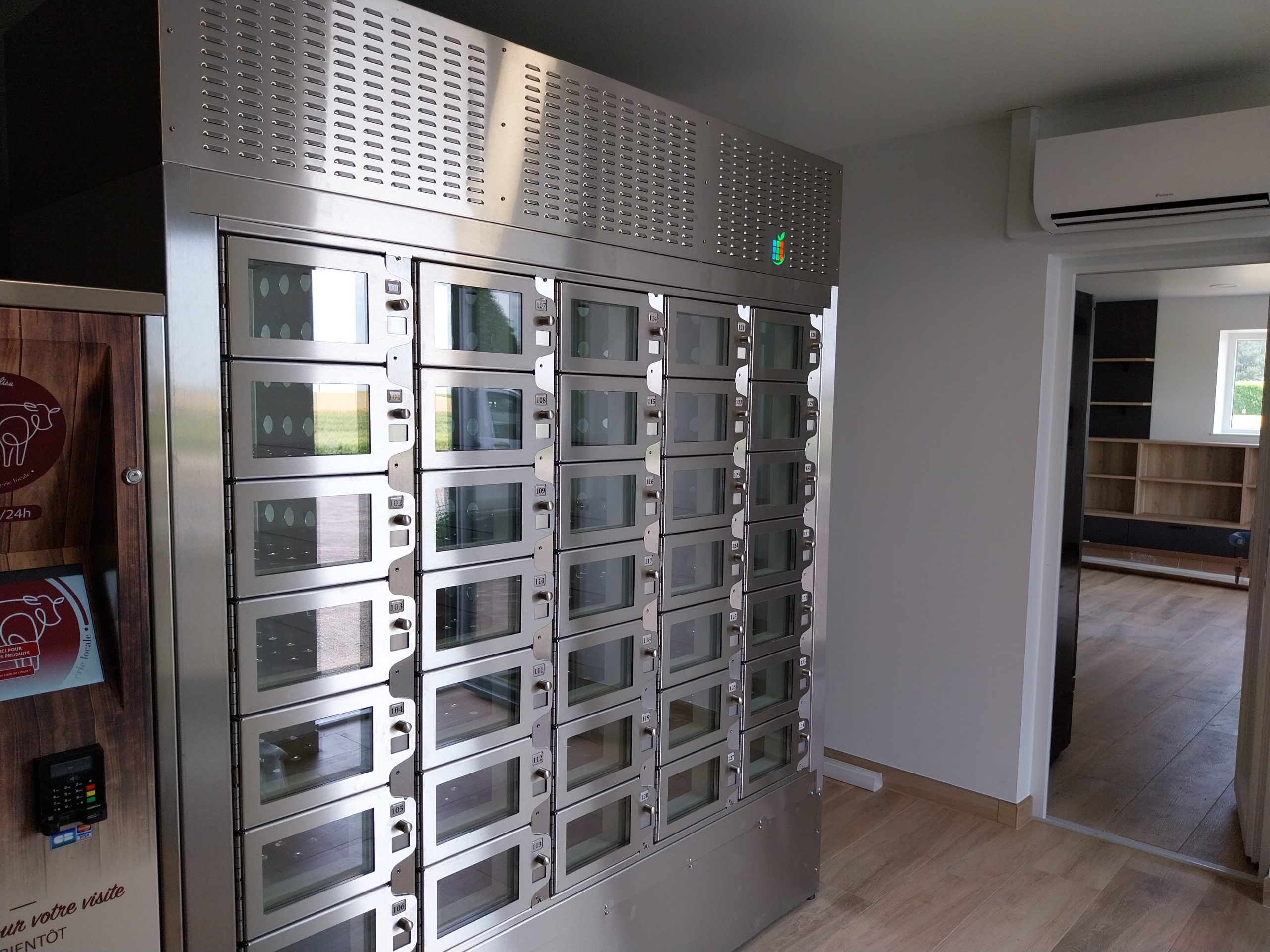 Photo d'un distributeur de viande