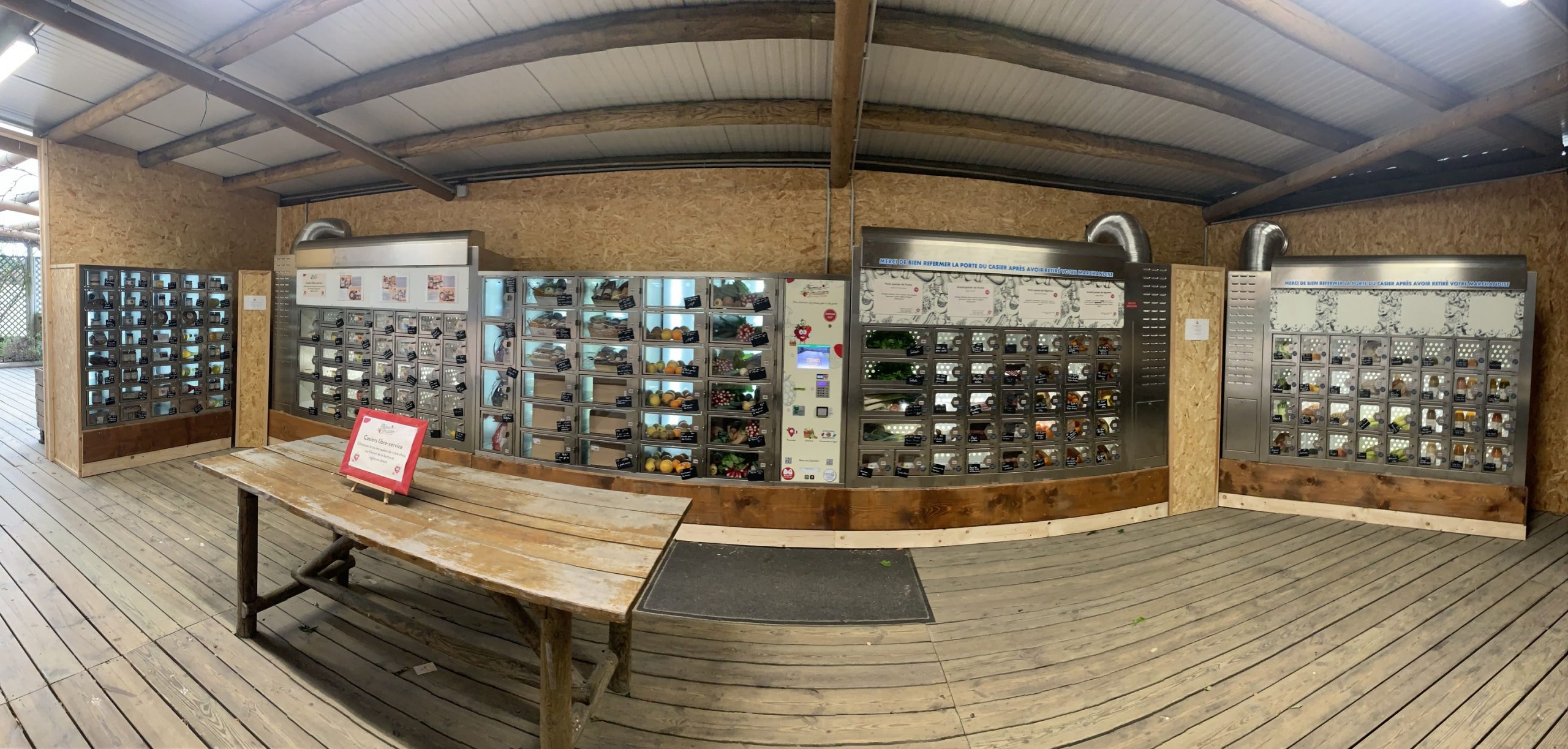 Photo distributeur automatique alimentaire