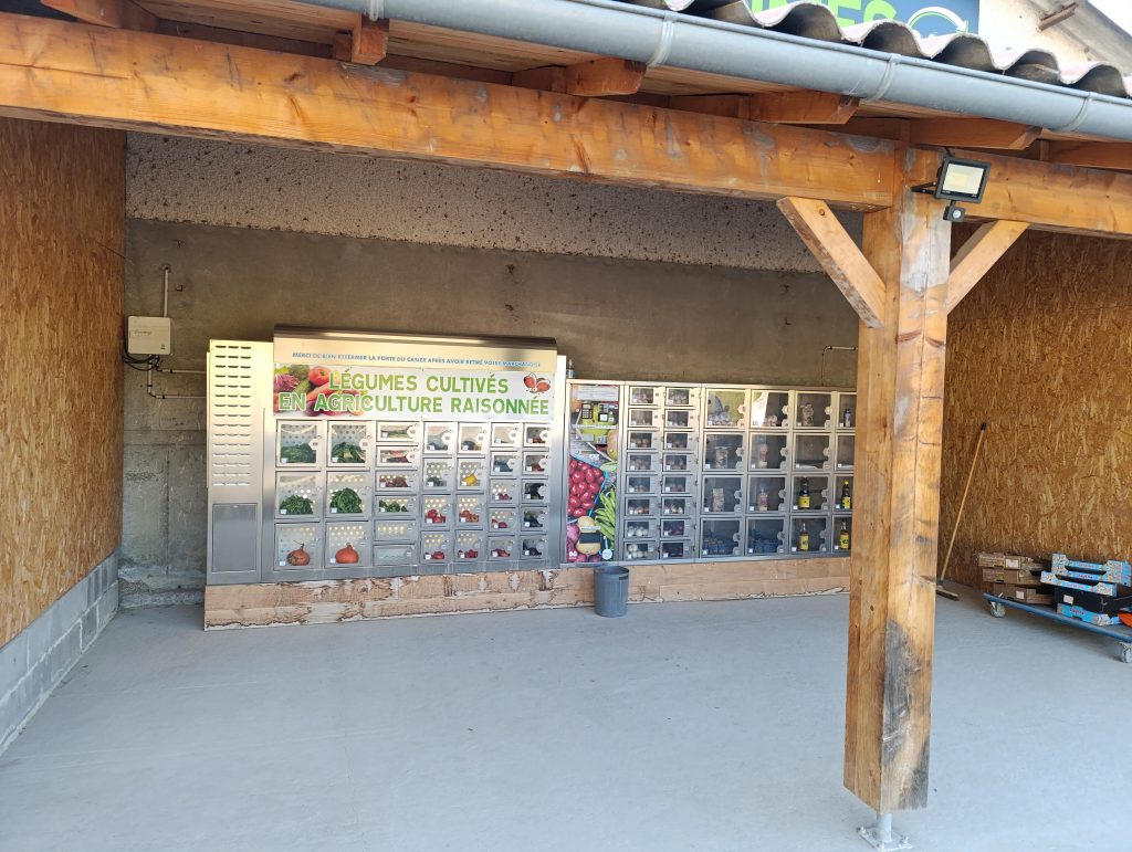 Distributeur à la ferme