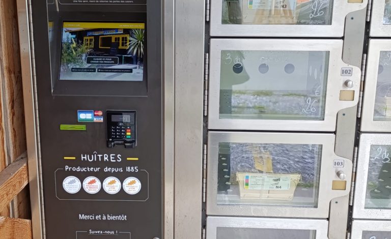 Distributeur d'huitres