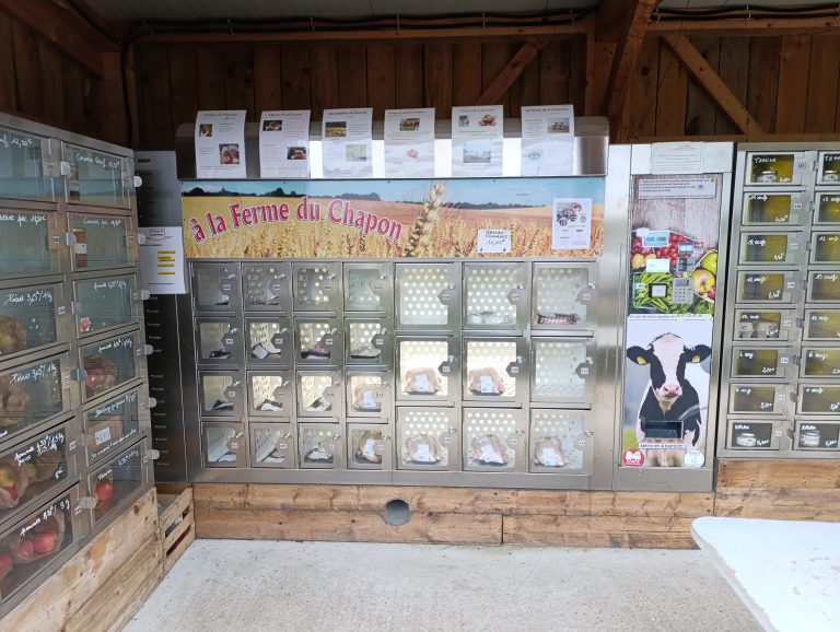 Casiers pour produits laitiers