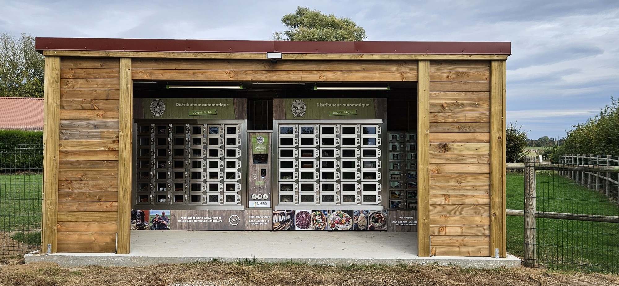 Distributeur de la ferme Ivilloise