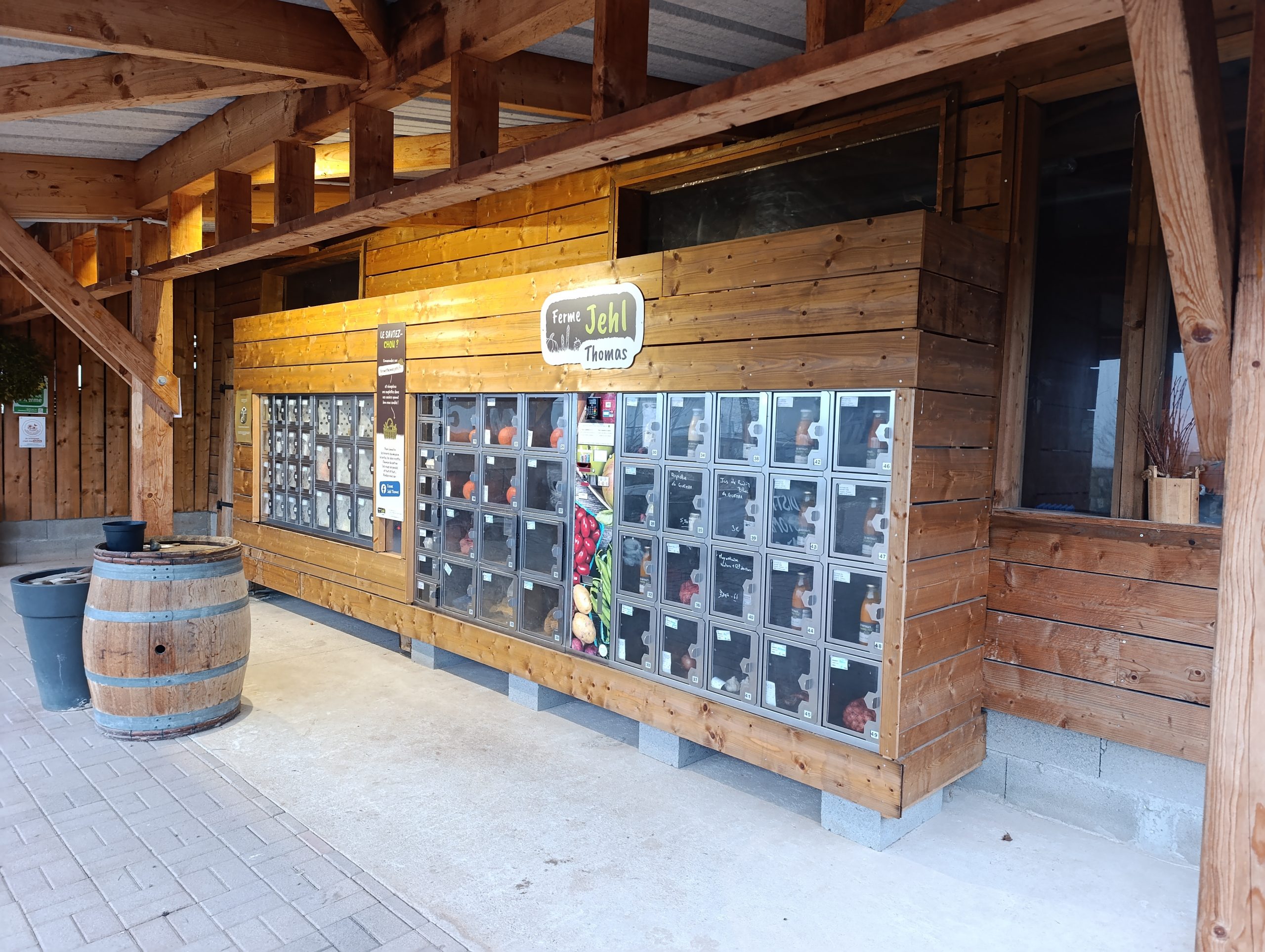 Distributeur légume